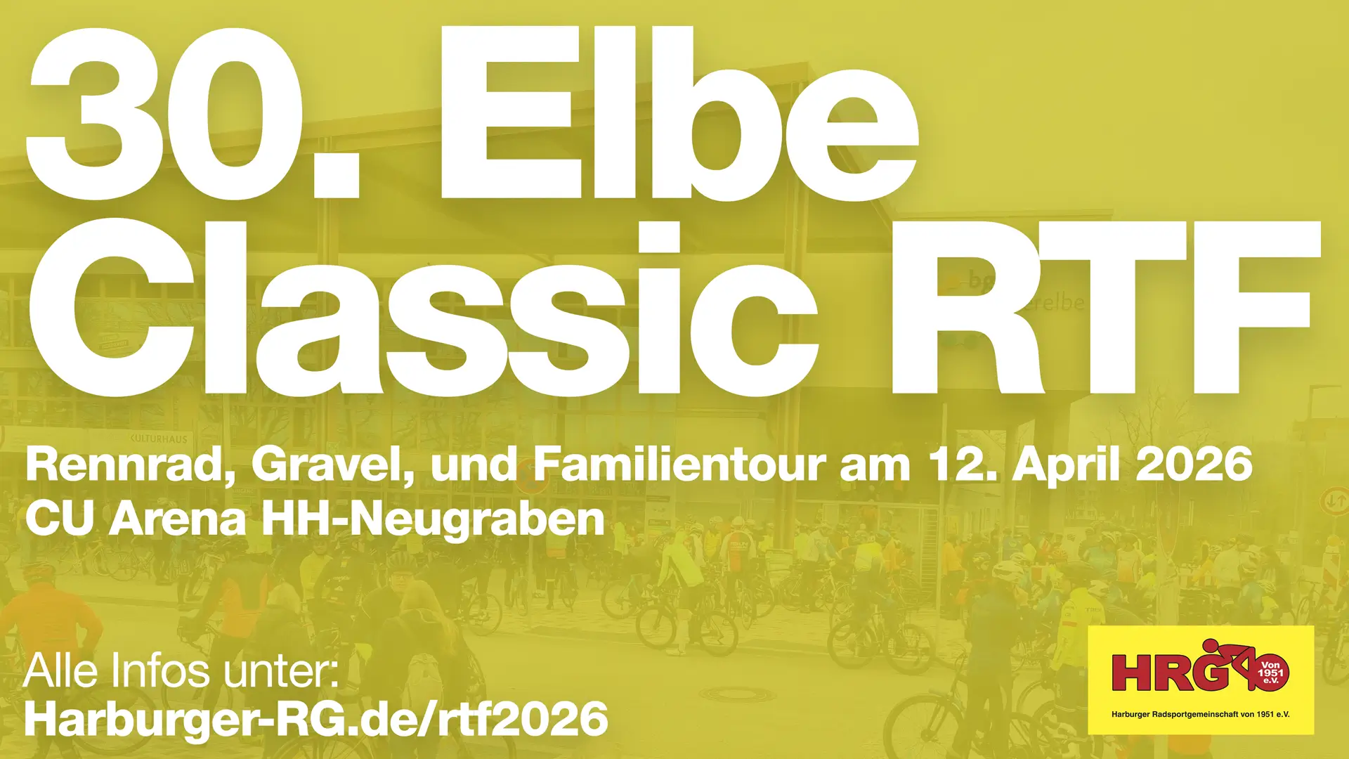 Mehr über den Artikel erfahren 30. Elbe Classic RTF mit Gravelride und Familientour am 12. April&nbsp;2026