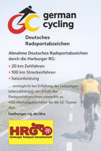 Abnahme Deutsches Radsportabzeichen